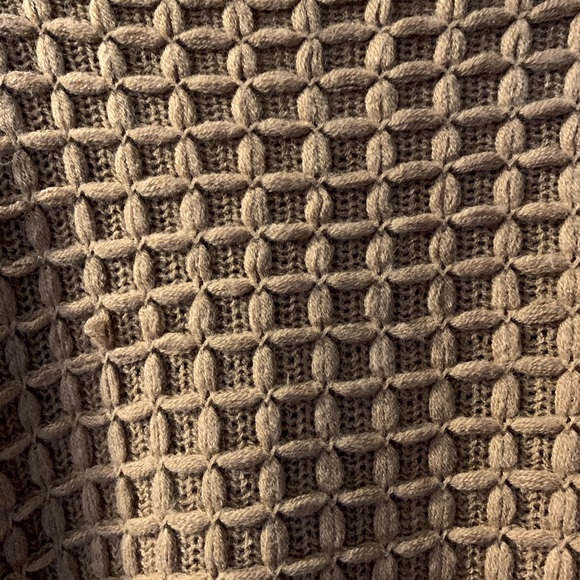 Camel sweater poncho - Picture 2 of 8